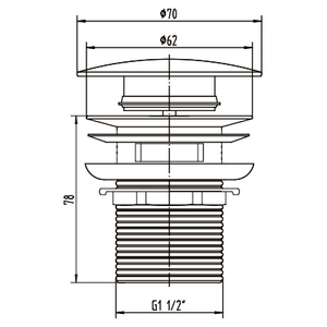 Nhà Máy Bán Hàng Trực Tiếp Chất Lượng Cao Brass Set <span class=keywords><strong>Pop</strong></span> Up Lưu Vực Chất Thải Của Rửa <span class=keywords><strong>Pop</strong></span> Up <span class=keywords><strong>Drainer</strong></span> Tốt Nhất Chống Gỉ Lưu Vực Chất Thải Lọc - Product Image 2