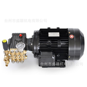 Pompe à eau haute pression Sje 380V 220V avec moteur électrique, ensemble de tête de pompe et pompe à piston de surpression - Product Image 1