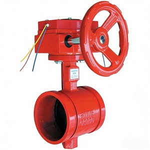 Vanne de signalisation rainurée DN65 à DN250, avec joint souple pour raccord anti-incendie, alignement central - Product Image 2