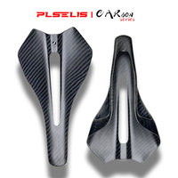 Plselis – selle de vélo de route légère en Fiber de carbone, 90g, conception aérodynamique, coussin de siège de vélo, accessoires de conduite