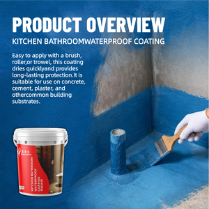 Revêtement de sol imperméable en polyuréthane à séchage rapide, isolation thermique, pour cuisine et salle de bain, fourni directement par l'usine de peinture mondiale - Product Image 2