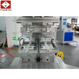 Intelligent Semi-Automatic New 4-Station Single-Color Rotary Disc <b>Pad</b> Printing Machine for cloths Printers - Product Image 3