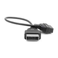 Convertisseur de câble pour diagnostic de voiture NIssan, broches de 14 à 16 broches, accessoire pour scanner, lecteur de code, prise OBD2