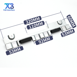 Универсальный длинный кронштейн-слайдер для лифтовых дверей с железным основанием для вилл, отелей, апартаментов, больниц, автомобильных и многослойных дверей - Product Image 2