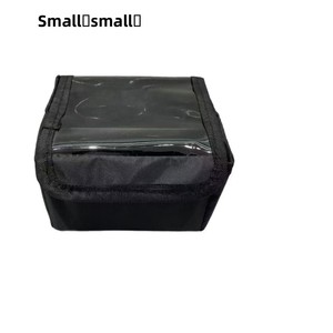 Sac de rangement multifonctionnel pour maquillage et serviettes, avec doublure intérieure, fermeture ouverte, idéal pour les maquilleurs en déplacement - Product Image 4