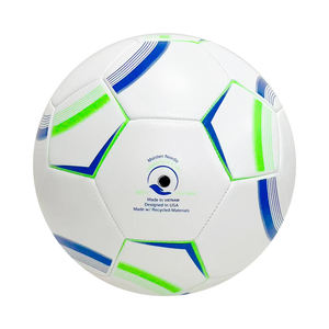 Balón de fútbol de TPU reciclado de Vietnam verde de alta calidad para todas las edades cosido a máquina térmico ecológico - Product Image 3