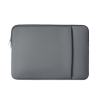 Funda Portátil Impermeable para Laptop de 13-16 Pulgadas, Bolsa de Nailon con Espuma y Doble Cremallera para Viajes de Negocios y Uso Diario - Logotipo Personalizado