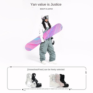 Equipo de Snowboard Profesional para Hombres y Mujeres, Principiantes y Adultos, Ajustable en Longitud, Bidireccional y Versátil - Product Image 2