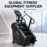 Máquina Escaladora Comercial AUGER de Alta Resistencia, Stepmill, Escaladora, Equipo de Cardio para Gimnasio y Centro de Fitness AUGER