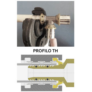 Conexión a presión hembra en T 20X1/2X20 Aleación forjada Acero inoxidable Latón Zinc NPT Conexión para aplicación de aceite y agua 10mm - Product Image 4