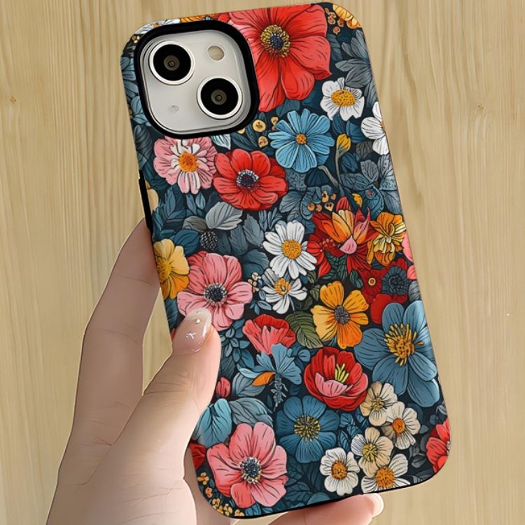 เคสสีด้านพร้อมด้วยดีไซน์