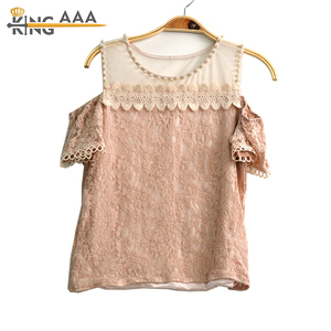 Venda quente Grade Sem Forrado Blusa De Vestuário Superior Pakaian Bekas Wanita Senhoras Malha Blusas Das Mulheres - Product Image 3