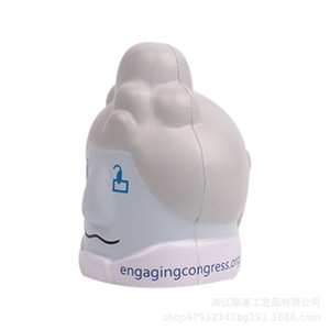 Cartoon PU Foam Figurine High <b>Rebound</b> Character Ornament For Holiday Decoration Gift - Product Image 2