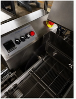 Offre Spéciale chocolat enrobé ligne de production/machine de revêtement de chocolat à vendre/gâteau au chocolat enrobant machine