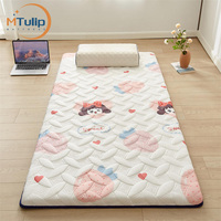Matelas double simple pour dortoir dans une boîte emballée Matelas pour lit simple Dropshipping King Size Surmatelas en mousse à mémoire de forme