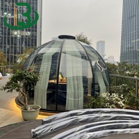 Tenda Kubah Luar Ruangan, Ruang Langit Geodesik Transparan, Tenda PC, Rumah Gelembung, Mudah untuk Transportasi