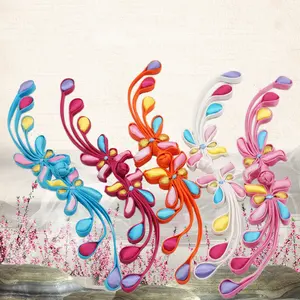 Изысканный атласное трикотажное полотно Швейные застежки китайский узел застежка Cheongsam Лягушка на пуговицах