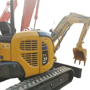 Gran oferta excavadoras Komatsu PC35 PC35MR usadas, miniexcavadoras de segunda mano con orugas originales japonesas de 3 toneladas a buen precio - Product Image 1