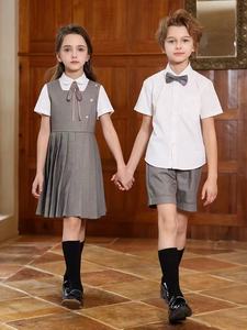Conjunto <span class=keywords><strong>de</strong></span> Uniforme Escolar <span class=keywords><strong>de</strong></span> Verano Clásico y Moderno al por Mayor para Niños y Niñas, Traje para Actuaciones <span class=keywords><strong>de</strong></span> <span class=keywords><strong>Coro</strong></span> Escolar - Product Image 2