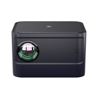 Mini projecteur intelligent pour cinéma maison, portable, 1080p Full HD, Android 9.0, LED LCD, 6500 lumens, utilisation home cinéma, 4K Pico intégré