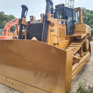 รถดันดินตีนตะขาบ Caterpillar D8R มือสองจากญี่ปุ่นแท้ เครื่องยนต์ CAT 3406 พร้อมปั๊มและมอเตอร์ริปเปอร์ สำหรับงานก่อสร้างปรับระดับพื้นดิน ปี 2023 - Product Image 4