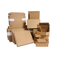 Boîtes de papier en carton ondulé pliable avec logo personnalisé Boîtes de papier
