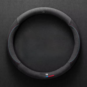 <span class=keywords><strong>Volant</strong></span> de voiture en suède en forme de D, design personnalisé spécial en fibre de carbone pour <span class=keywords><strong>Volkswagen</strong></span> - Product Image 4