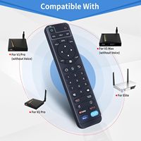 Remplacement de la télécommande vocale V2 Pro Compatible VSeeBox V1/V2/Elite/Max Dernière technologie Android TV Box 2023 OctaStream