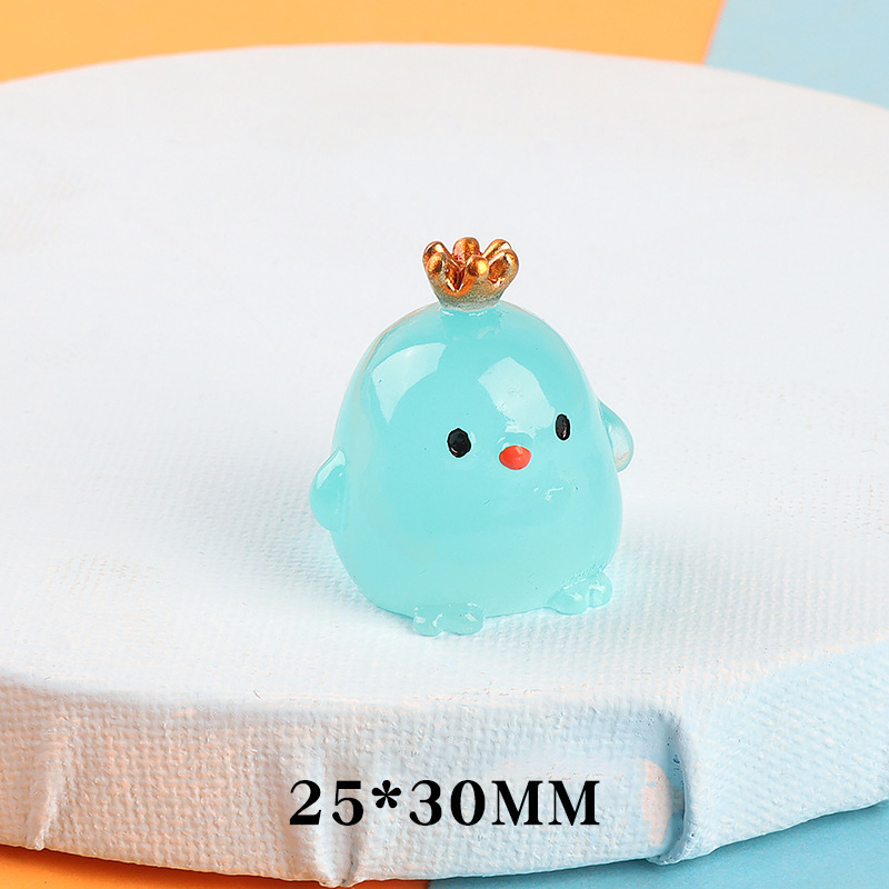 [Tenue nue bleue] Poulet couronne brillante