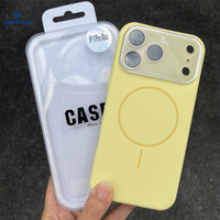 Étui en silicone liquide magnétique pour iPhone, commande d'échantillon, étui de protection pour téléphone, étuis de téléphone portable en gros