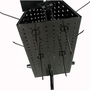 Personalizada de fábrica de tres lados manual de estante de exhibición calcetín estante soporte de zapatos triángulo colgando rack - Product Image 4