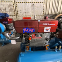 Moteur diesel à piston minier mobile Compresseur d'air entraîné ZS1115 3 pistons 5bar modèle W-3.5/5-J