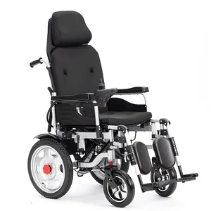 Педаль безопасности для ног может толкать вручную в электрическом режиме мобильный скутер легкий складной портативный Электрический инвалидный коляска