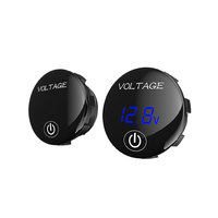Voltmeter Digital Tahan Air dengan Kontrol Sentuh Terintegrasi untuk Kendaraan Otomotif dan Kelautan