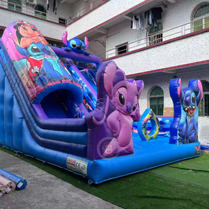 Scivolo Gonfiabile per Giochi all'Aperto, Castello Gonfiabile per Bambini e Adulti, Scivolo Gigante per Feste - Product Image 1