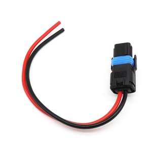Conector Alternador Regulador 2 Pin elektrik sensörü kablolama Renault Fiat Peugeot Dongfeng soket kablo demeti için BC-091 konektörü - Product Image 5