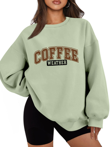 <span class=keywords><strong>Sweat</strong></span>-shirt <span class=keywords><strong>vintage</strong></span> imprimé brodé personnalisé pour femmes, en polycoton doux, col rond, pull ample, épaules tombantes, streetwear - Product Image 3