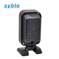 Lecteur de codes-barres de bureau omnidirectionnel 2D Syble XB-8208, lecteur de codes QR pour systèmes de point de vente