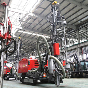 Giàn Khoan mỏ Cummins động cơ V6 drillingrig xách tay nhỏ mở không khí DTH Giàn Khoan DTH búa quặng Giàn Khoan mỏ - Product Image 5