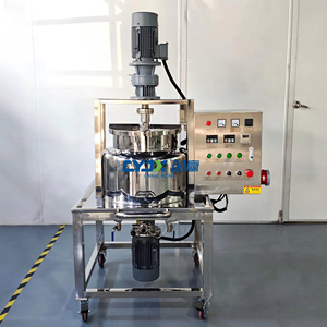 CYJX 50L tangki pencampur pemanas listrik tangki peleburan Gelatin dengan homgenizer pencampur geser tinggi Mixer industri dengan pemanas - Product Image 1