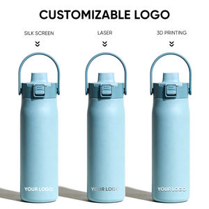 Termo <span class=keywords><strong>de</strong></span> Acero Inoxidable 304 <span class=keywords><strong>de</strong></span> 660 ml |   <span class=keywords><strong>Tapa</strong></span> abatible a prueba <span class=keywords><strong>de</strong></span> fugas sin BPA con asa |   Botella Térmica Deportiva para Exteriores - Product Image 2