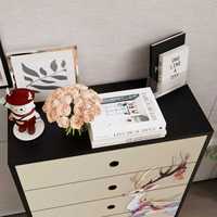 Meubles de maison modernes, commode en acier et métal pour chambre à coucher ou salon, armoire de rangement, commode