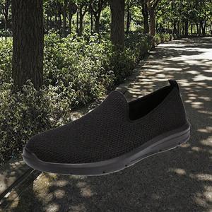 Chaussures décontractées pour hommes, grandes tailles 45-46, respirantes, en toile légère, style mocassins, pour la marche, à enfiler - Product Image 3