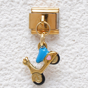 Modular DIY Stainless Steel Charm Bracelet Pendant Set Cartoon Design Unisex Gift Accessory Yiwu Origin - Product Image 2