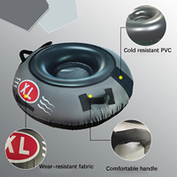 Beliebter, lustiger 50-Zoll-Winter-Schneereifen aus PVC für Jetski – aufblasbares Sofa, Schlitten & Schneereifen
