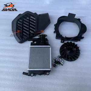 Radiateur de <span class=keywords><strong>moto</strong></span> SNOR pour moteur Honda Airblade 110, système de <span class=keywords><strong>refroidissement</strong></span> en aluminium, réservoir d'eau pour scooter refroidi par <span class=keywords><strong>liquide</strong></span> - Product Image 5