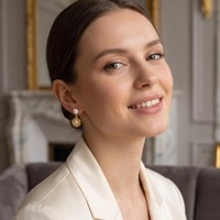 Pendientes de latón chapado en oro personalizados Mylove con perlas blancas y circonitas, diseño de estrella del norte, colgantes vintage para boda, venta al por mayor a granel