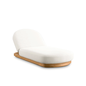 Chaises longues imperméables confortables élégantes en <span class=keywords><strong>bois</strong></span> <span class=keywords><strong>de</strong></span> teck pour la piscine ou la plage d'hôtel - Product Image 5