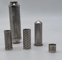 Tubes perforés en acier inoxydable 304 sur mesure, motifs de perforation personnalisés, fabricants d'usine