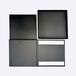 Boîte cadeau pliable en papier avec couvercle amovible B6 Cube pour cadeaux et vêtements - Product Image 4